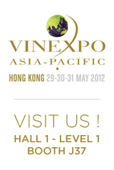 image vinexpo hong-kong 29-30-31 mai 2012 - hall 1 - level 1 - booth J37